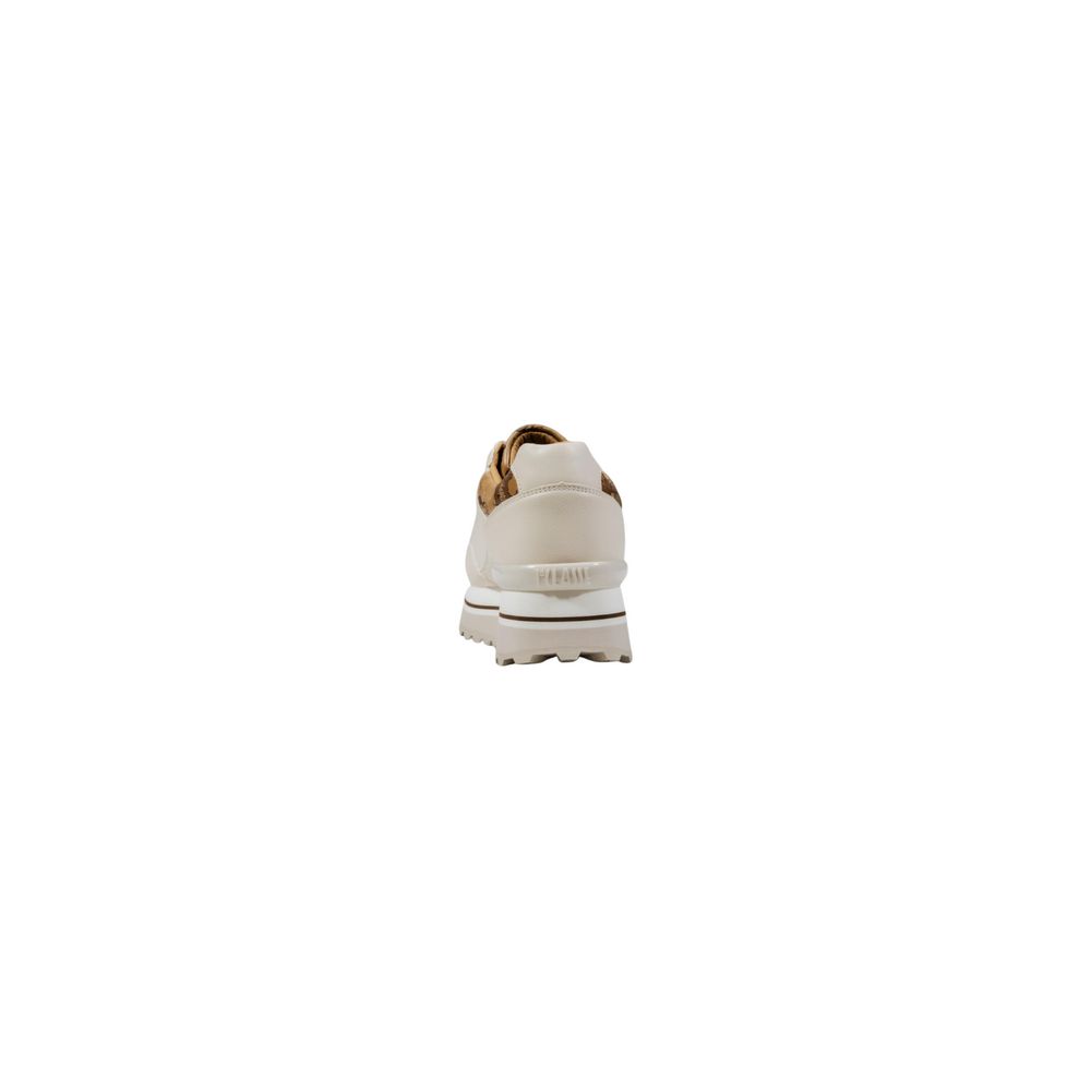 Alviero Martini Prima Classe White Polyethylene Platform Sneakers