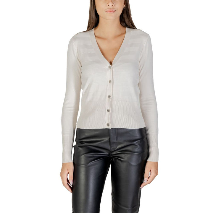 Morgan De Toi Beige Viscose Cardigan
