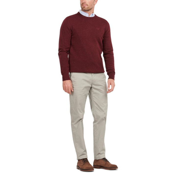 Barbour Bordeaux Wool Sweatshirt