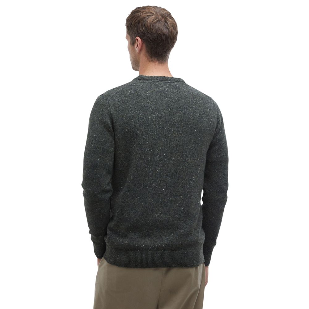 Barbour Green Wool Sweatshirt