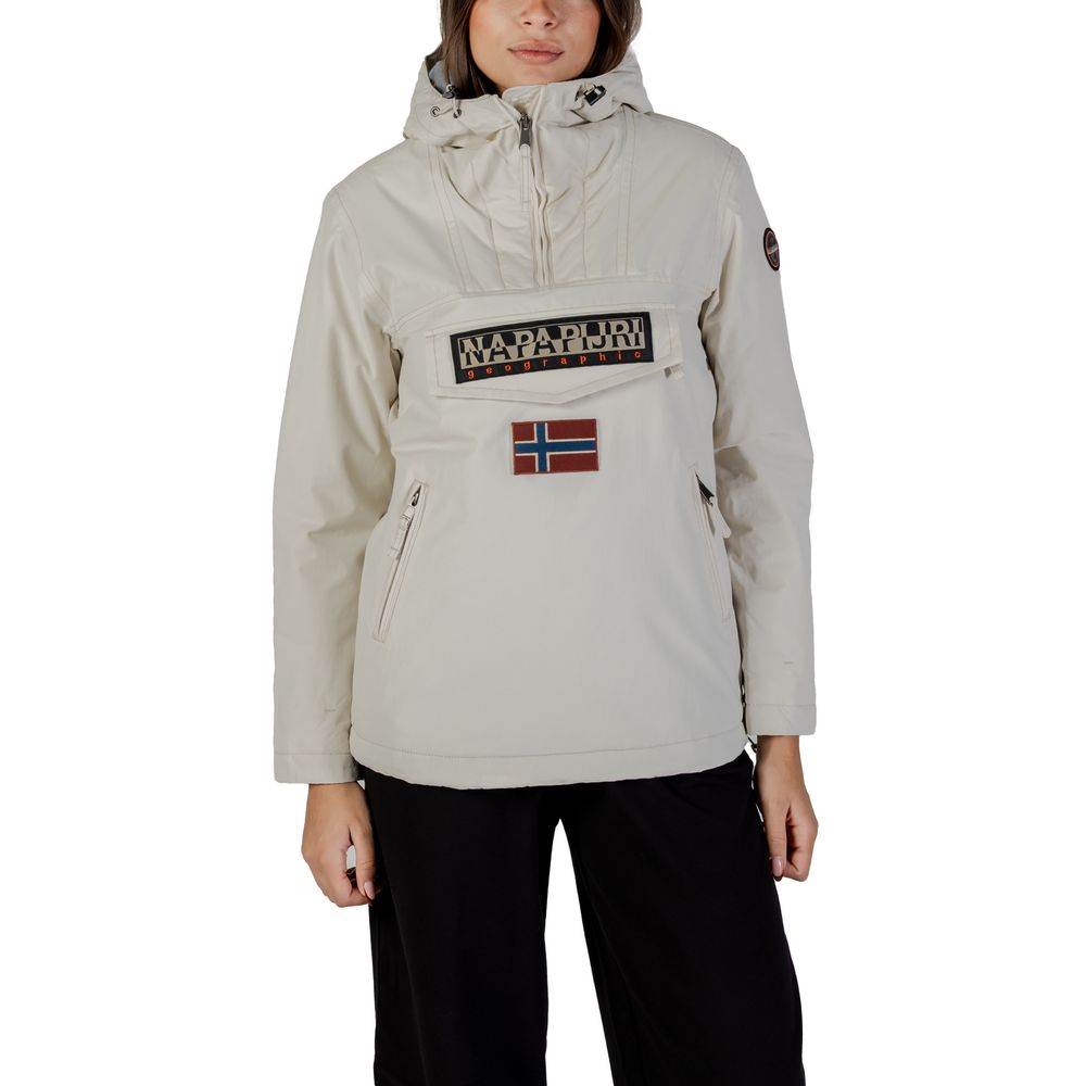 Napapijri Beige Polyamide Shell Jacket