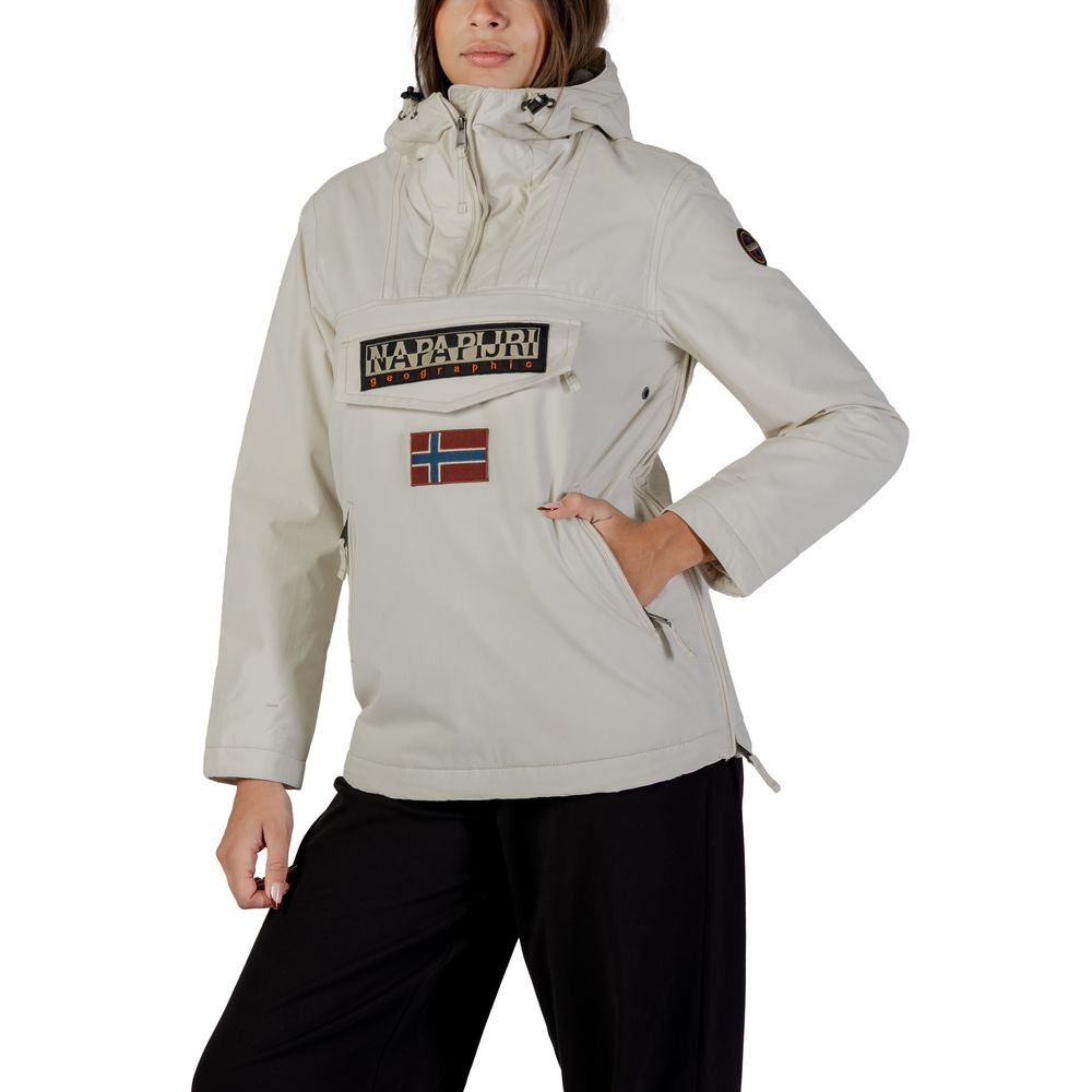 Napapijri Beige Polyamide Shell Jacket
