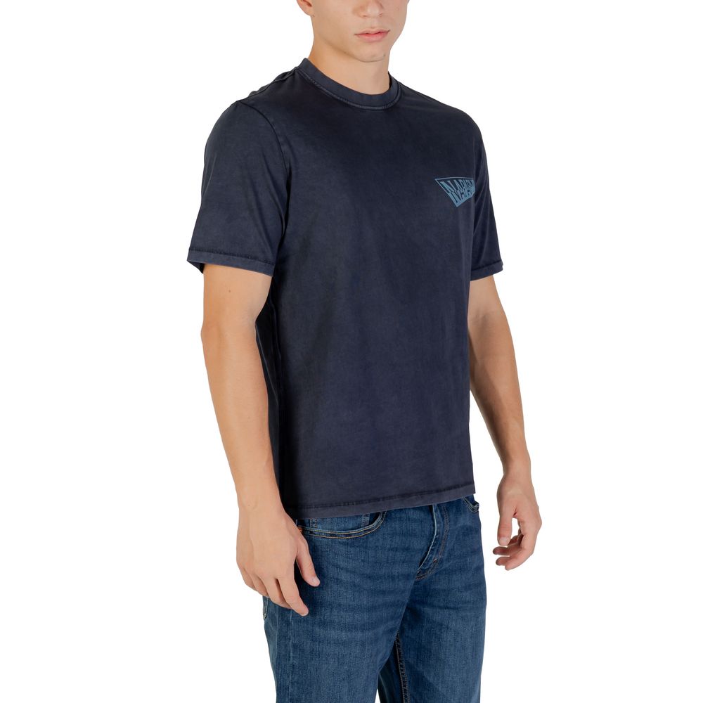 Napapijri Blue Cotton T-Shirt