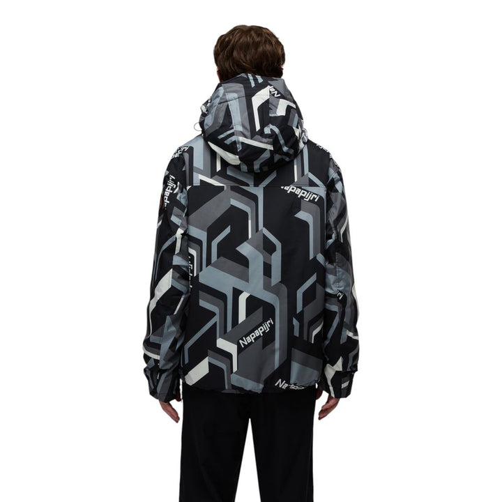Napapijri Bicolor Recycled Polyester Shell Jacket