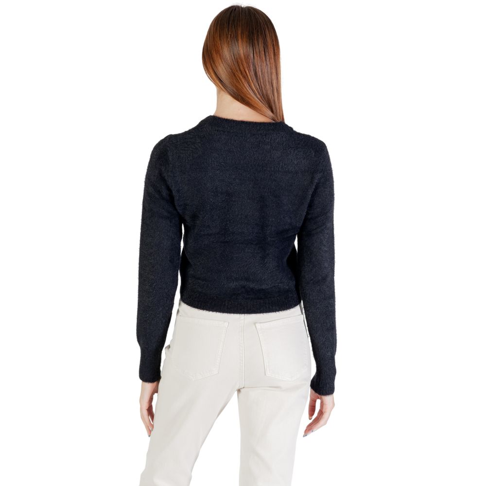 Only Black Marabou Sweatshirt