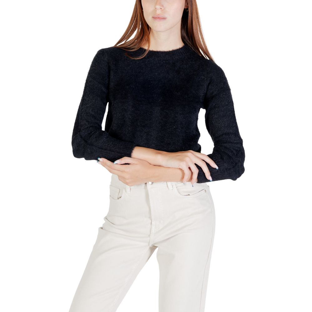Only Black Marabou Sweatshirt