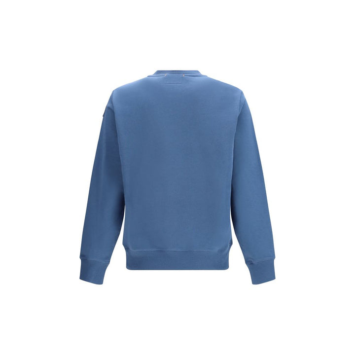 Parajumpers Blue Cotton Sweatshirt