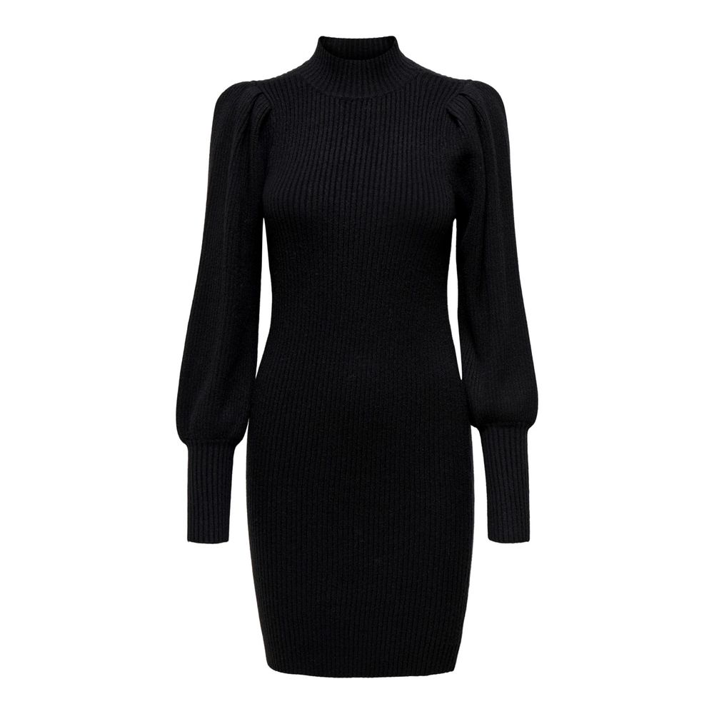 Only Black Viscose Short Dress