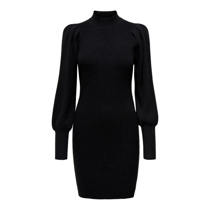 Only Black Viscose Short Dress