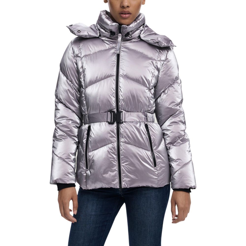 Desigual Multicolor Polyethylene Full-Length Jacket