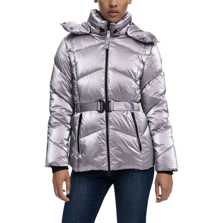Desigual Multicolor Polyethylene Full-Length Jacket