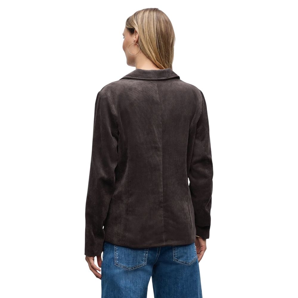 Street One Brown Polyester Blazer