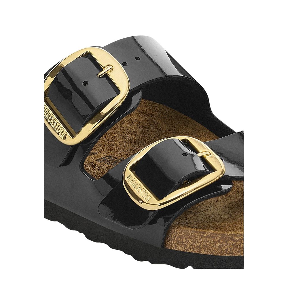 Birkenstock Black Synthetic Sandals