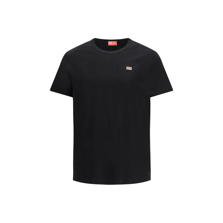 Diesel Black Cotton T-Shirt