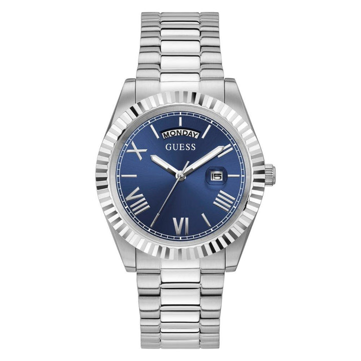 Guess Gray Stainless Steel Dress Watch