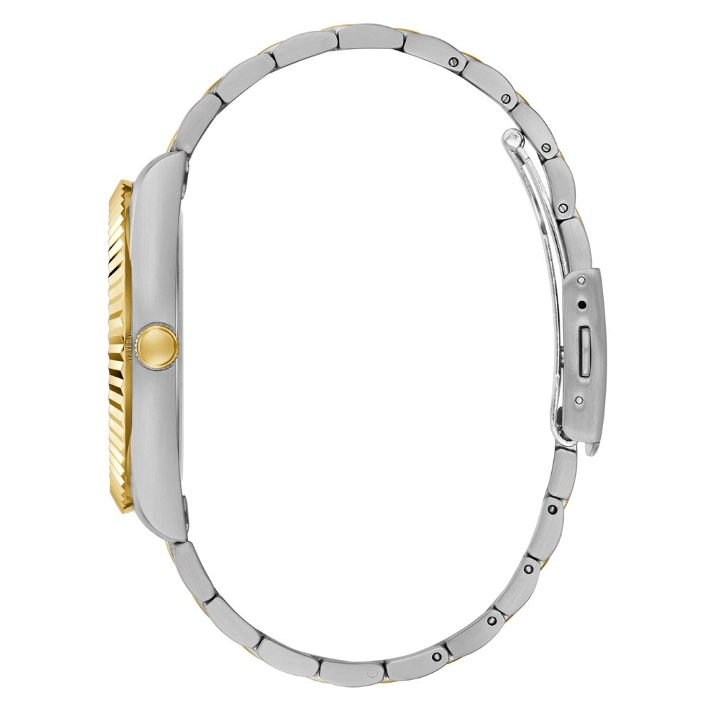 Guess Gray Stainless Steel Dress Watch