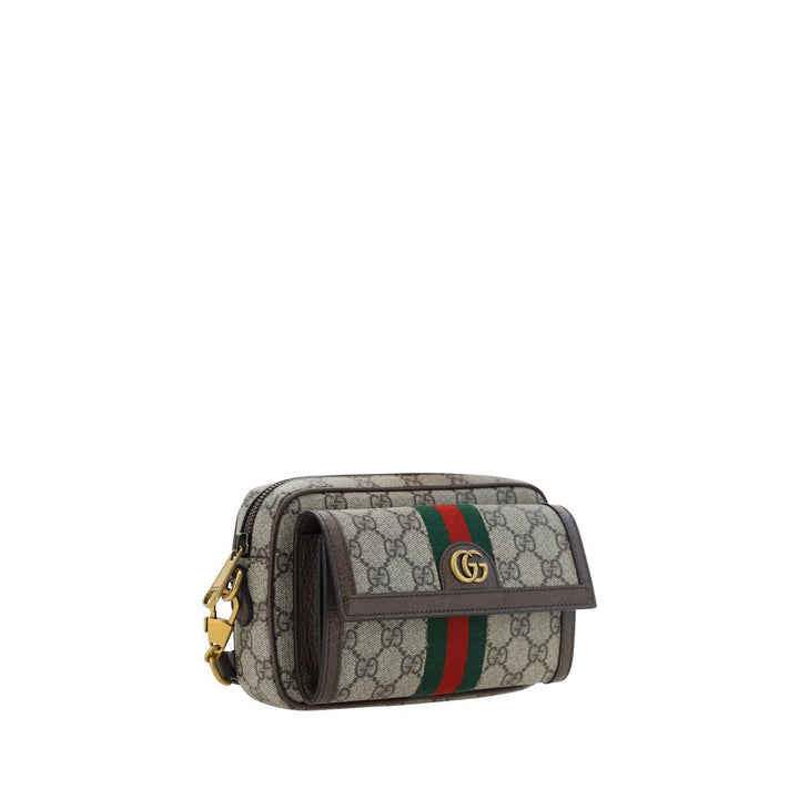 Gucci Brown Polyester Shoulder Bag