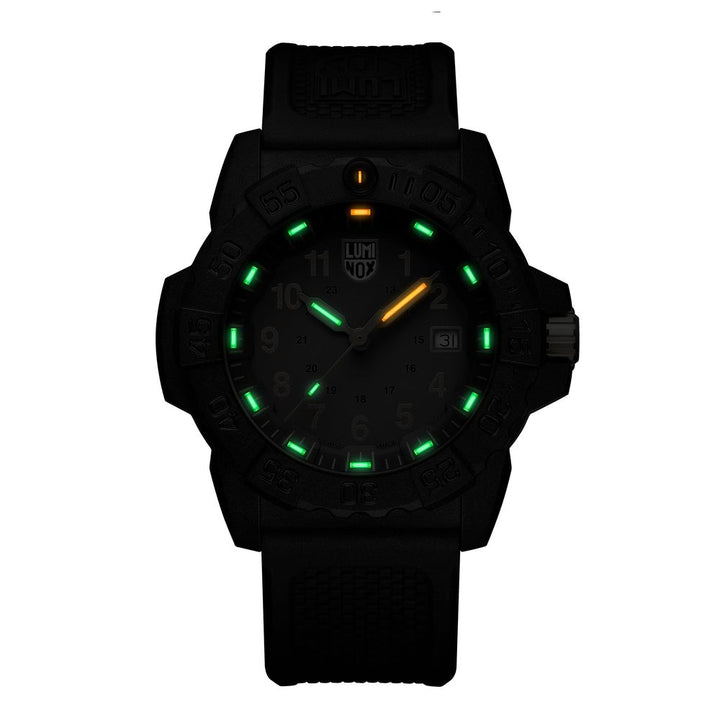 Luminox Black Rubber Sport Watch