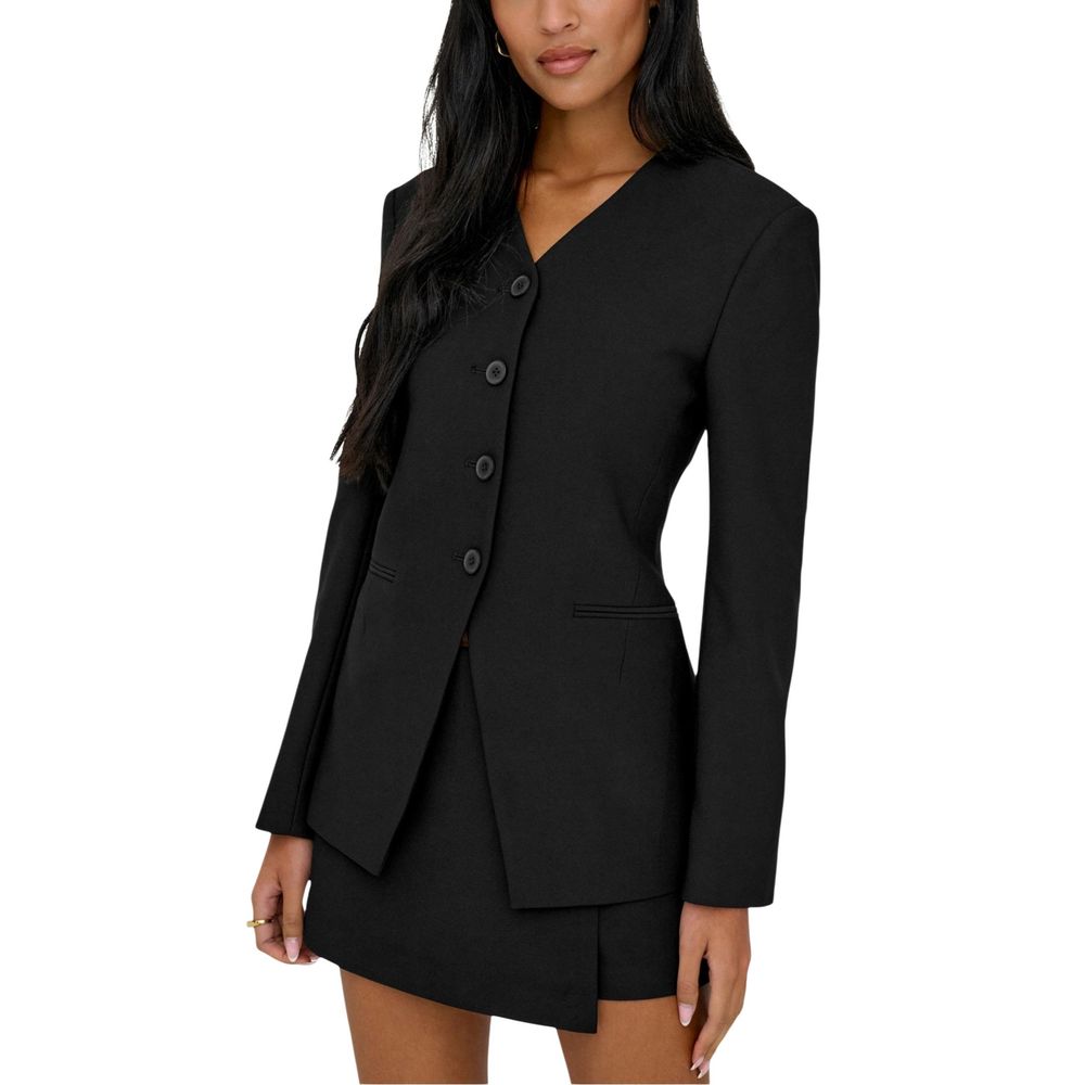 Only Black Recycled Polyester Blazer