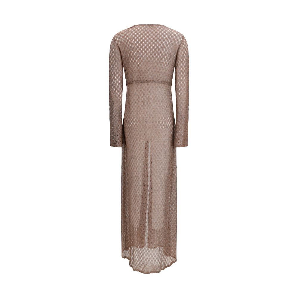 Missoni Brown Viscose Casual Dress