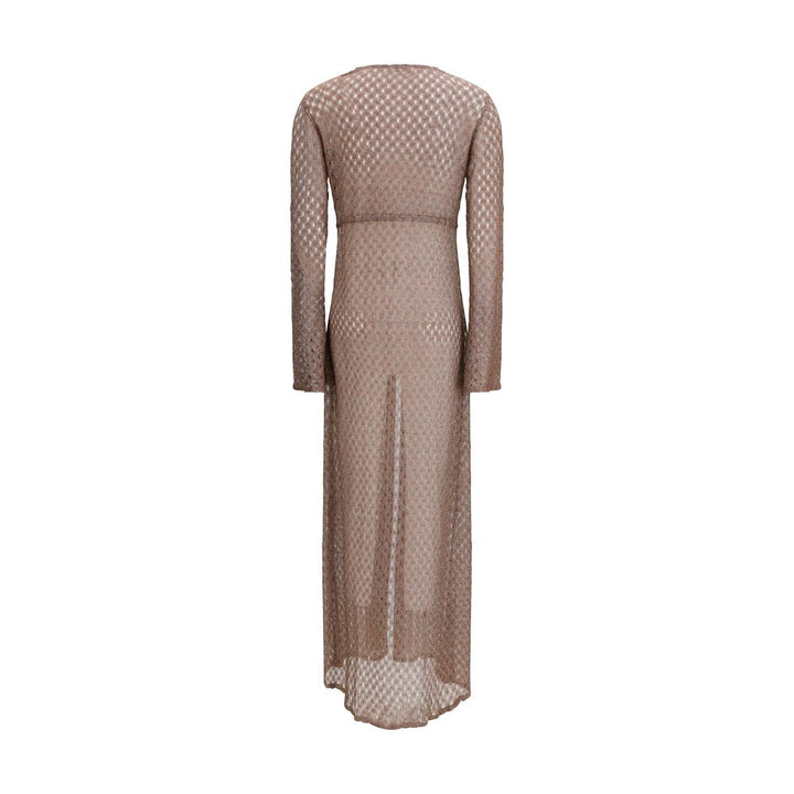 Missoni Brown Viscose Casual Dress