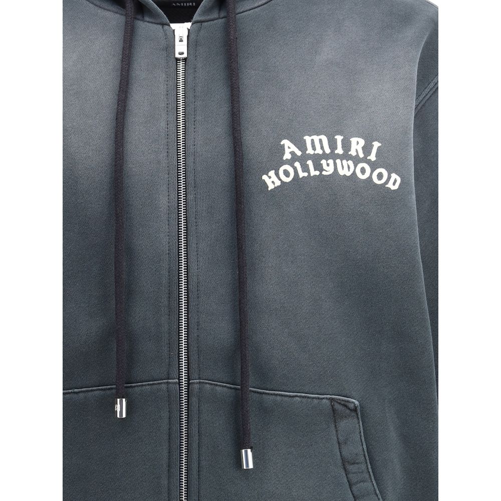 Amiri Black Cotton Sweatshirt