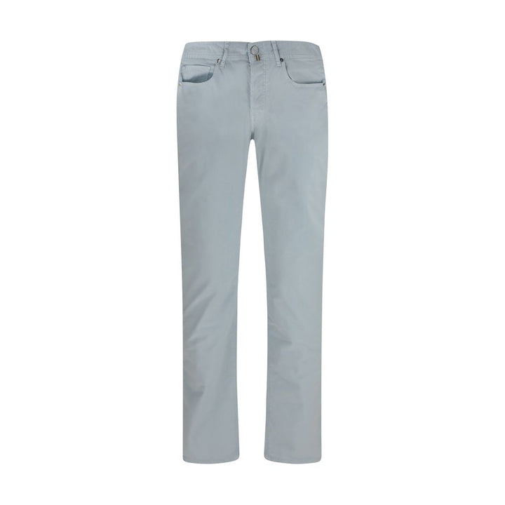 Jacob Cohen Blue Cotton Pants