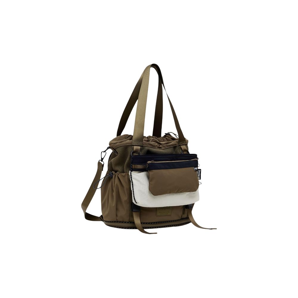 Desigual Green Polyester Backpack
