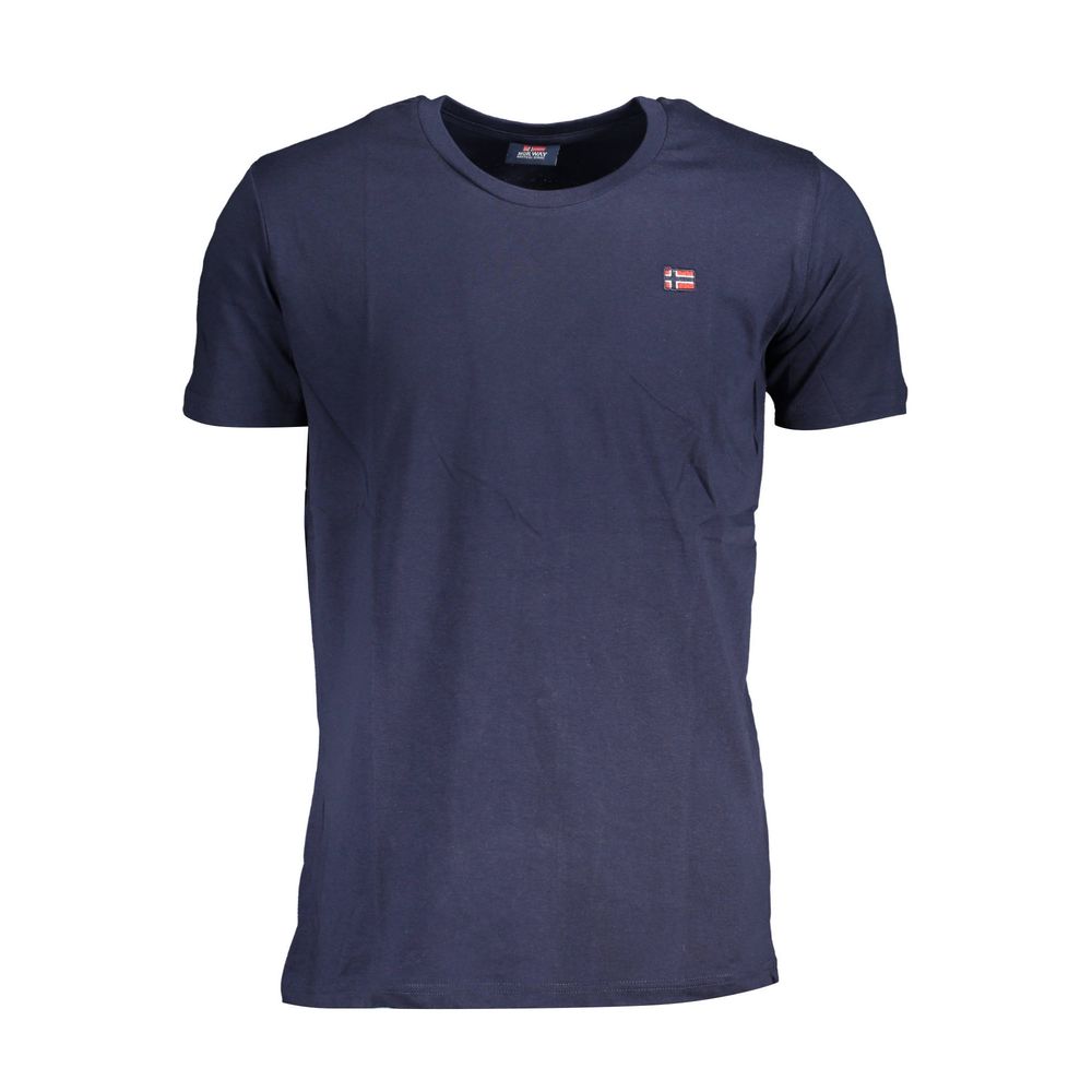 Norway 1963 Blue Cotton Men T-Shirt