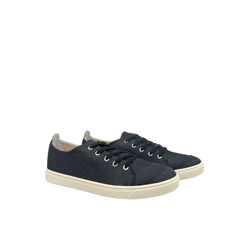 Borbonese Black Textile Women Sneaker
