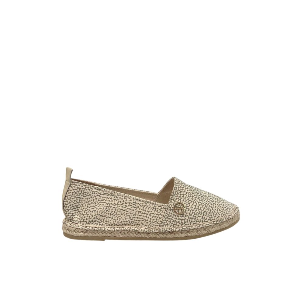 Borbonese Green Textile Women Sandal