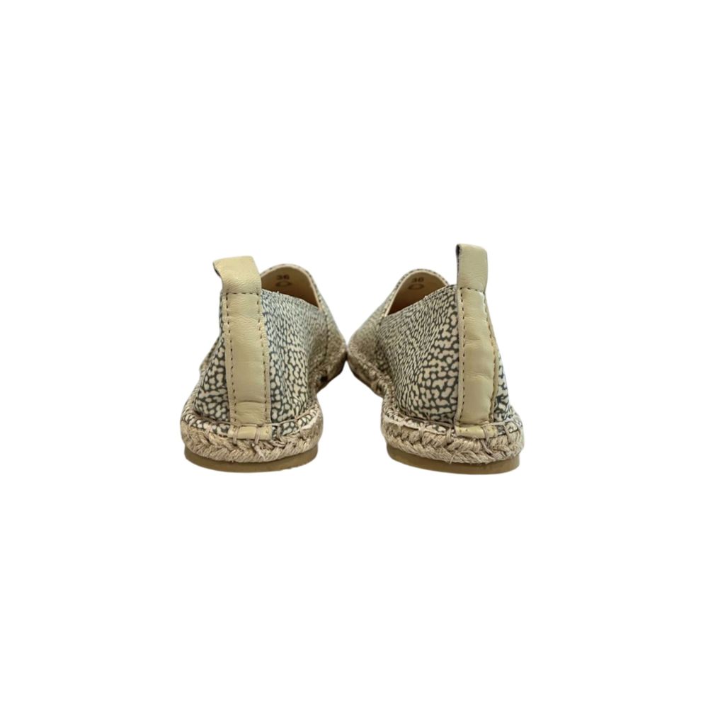 Borbonese Green Textile Women Sandal