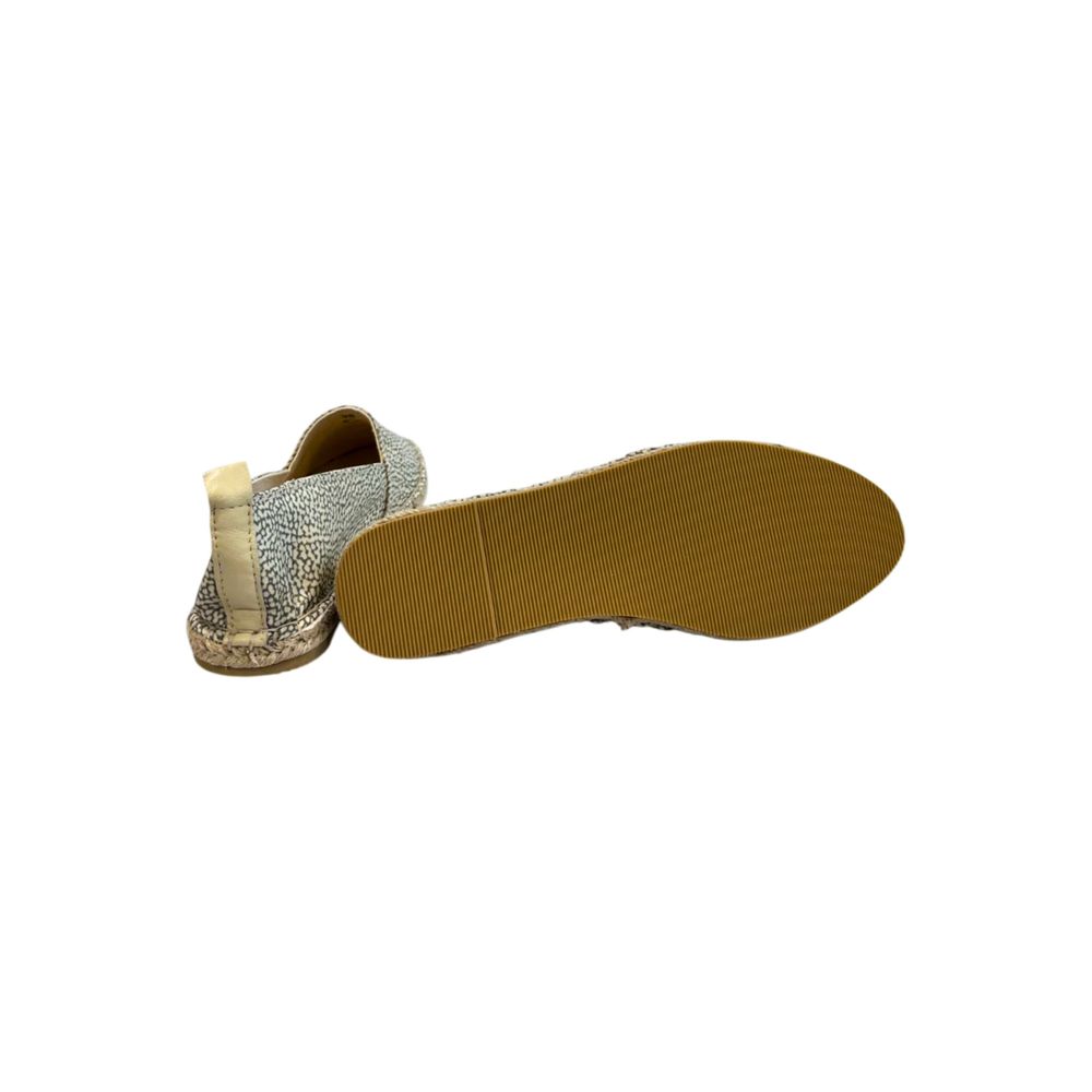 Borbonese Green Textile Women Sandal