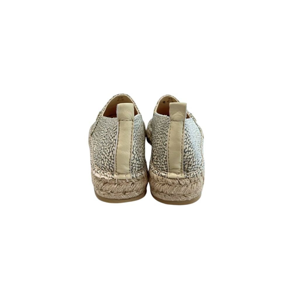 Borbonese Bicolor Fabric Sandal