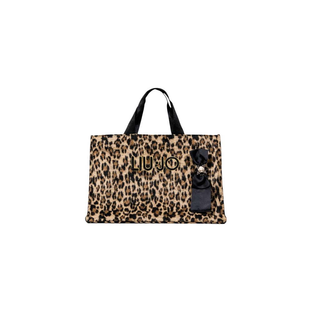Liu Jo Bicolor Polyester Handbag