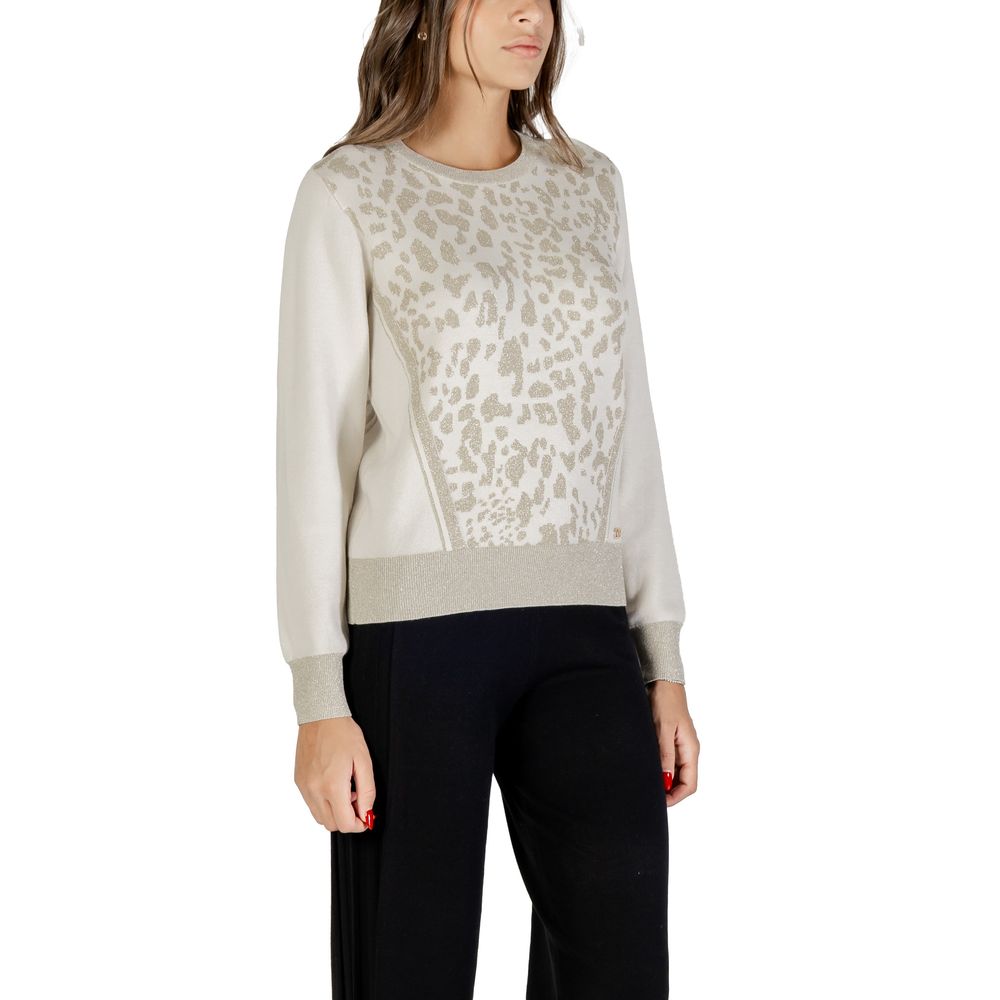 Liu Jo White Viscose Sweatshirt