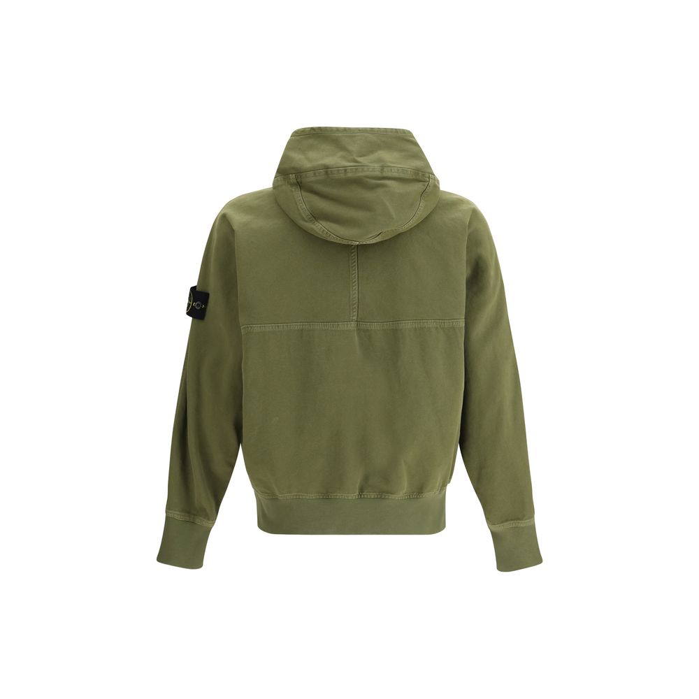 Stone Island Bicolor Cotton Shell Jacket