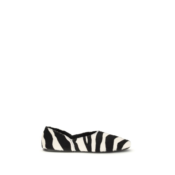 Khaite Multicolor Horsehair Ballet Flats