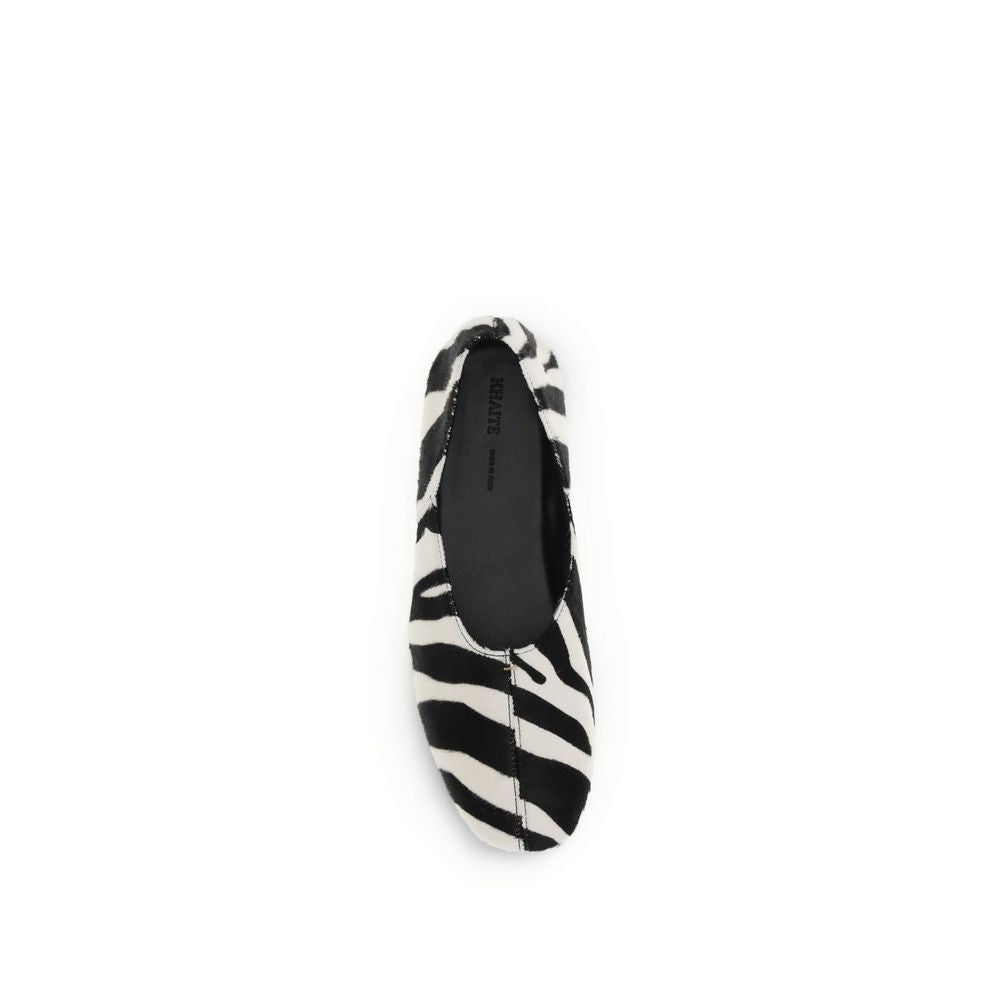 Khaite Multicolor Horsehair Ballet Flats