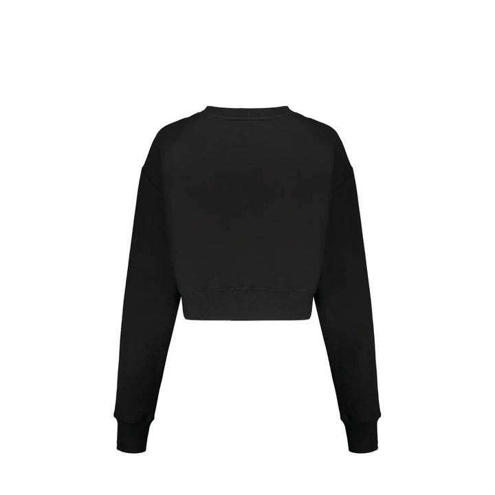 Balmain Black Cotton Sweatshirt
