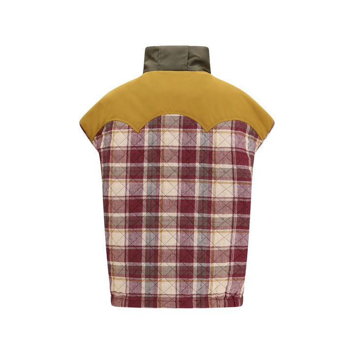 MARBELL Multicolor Polyamide Sleveless Jacket