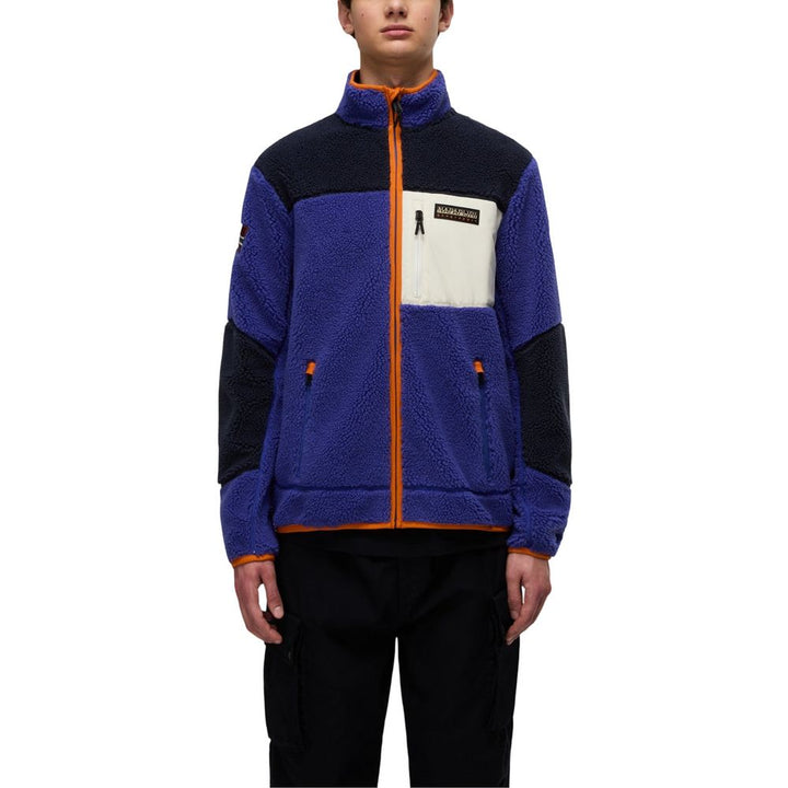 Napapijri Bicolor Polyester Sweatshirt