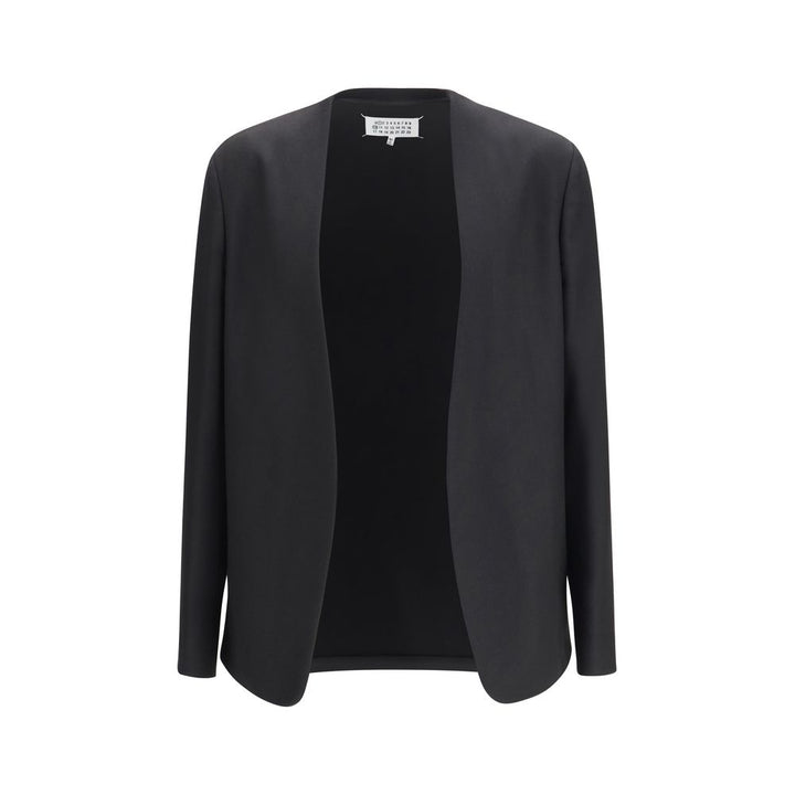 Maison Margiela Black Fleece Wool Clothing