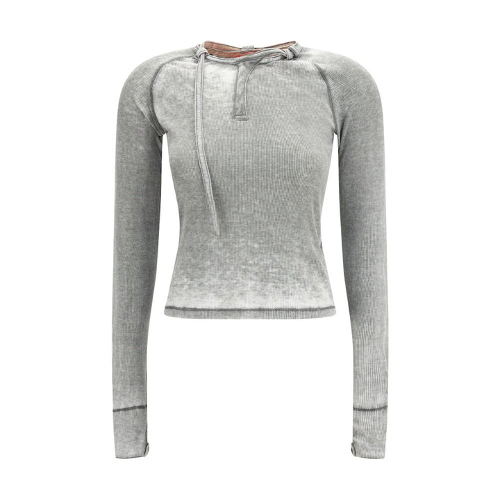 Diesel Gray Cotton Top