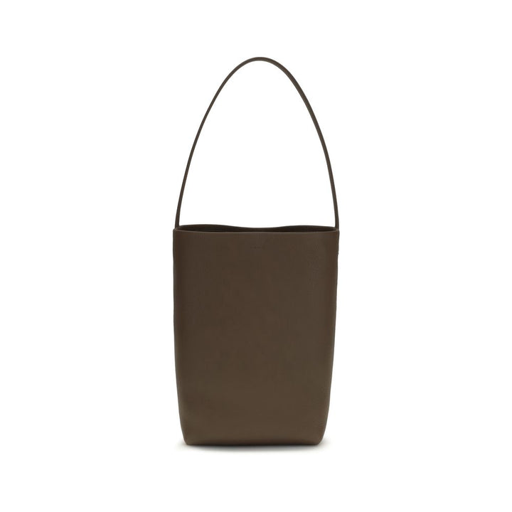 The Row Green Calf Leather Bos Taurus Shoulder Bag