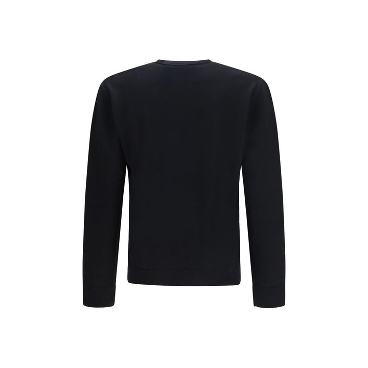 Valentino Black Fleece Wool Sweatshirt