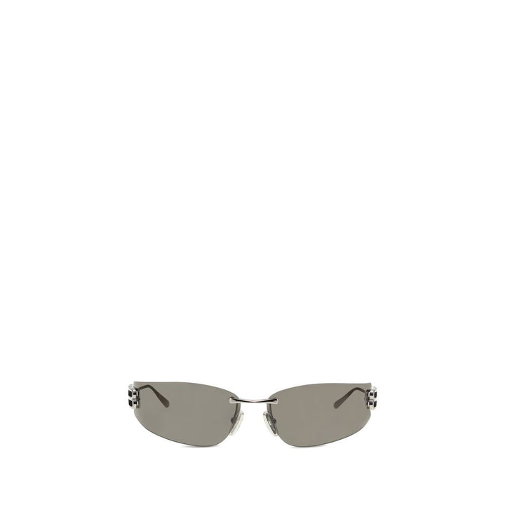 Balenciaga Black Metal Sunglasses