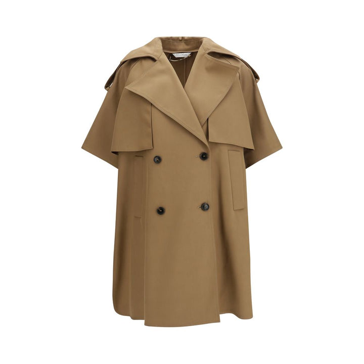 Max Mara Brown Cotton Coat