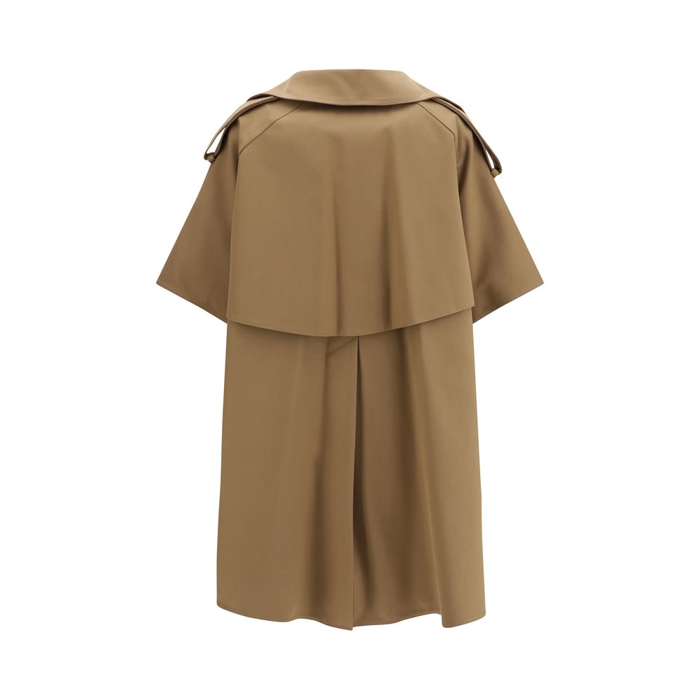 Max Mara Brown Cotton Coat
