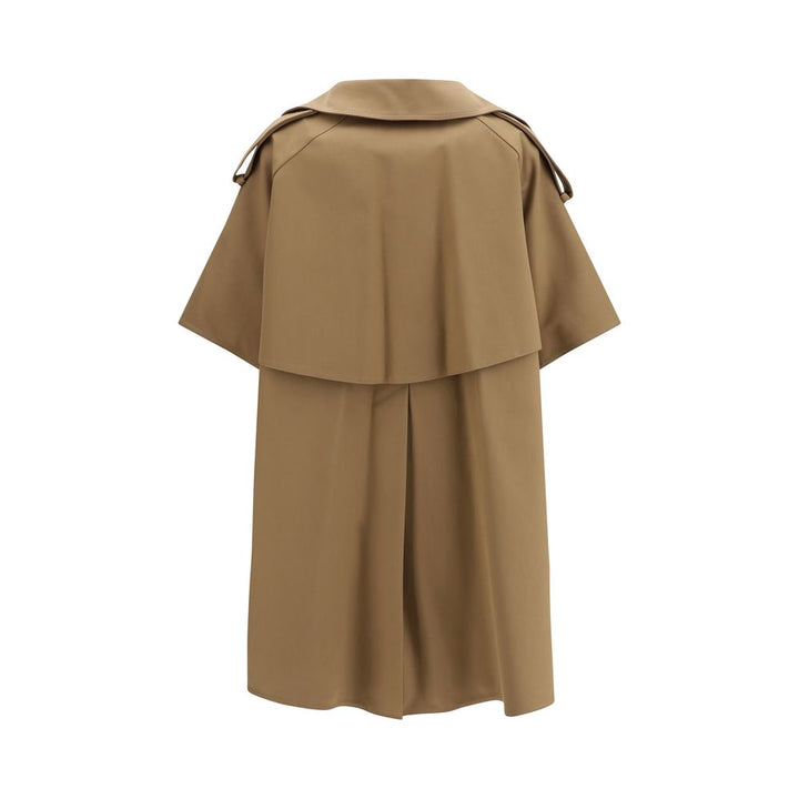 Max Mara Brown Cotton Coat